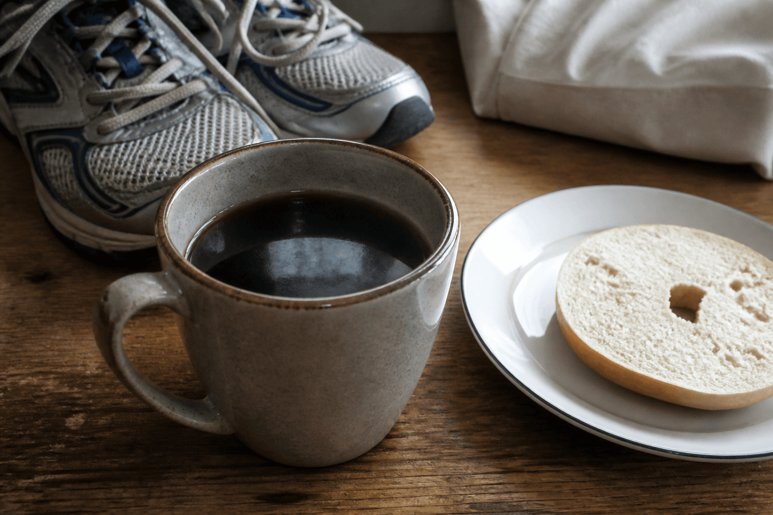 Coffee timing and caffeine dose before a marathon, plantbaes.net
